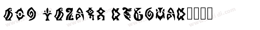 Mon Impact Regular字体转换
